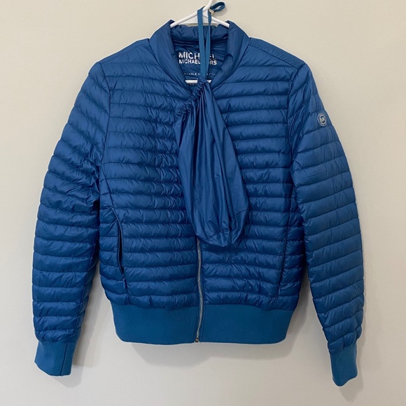 Michael Kors Bomber Down Jacket - SZ M - Picture 2 of 5
